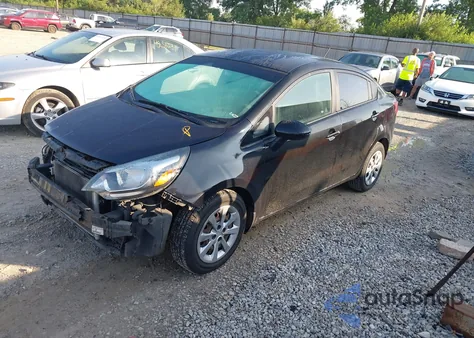 2015 Kia Rio Lx из США, поврежденный, VIN KNADM4A34F6501126